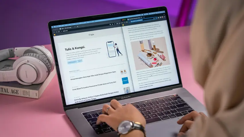 إنشاء مدونة